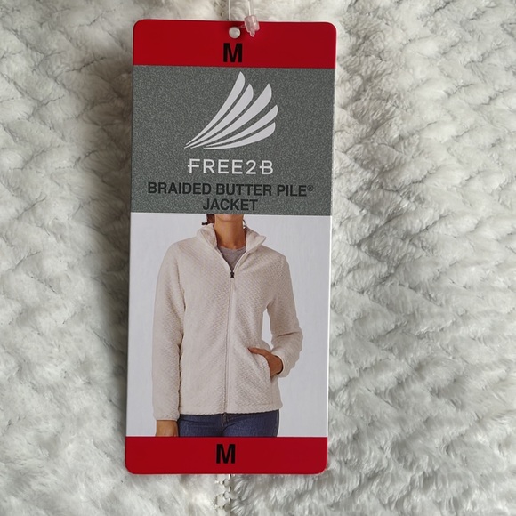 FREE 2 B Braided Butter Pile Jacket - Picture 6 of 7